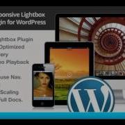 Preview Flare Responsive Lightbox WordPress Plugin
