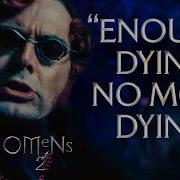 Crowley Turns Scottish Heroic In The Graveyard Good Omens