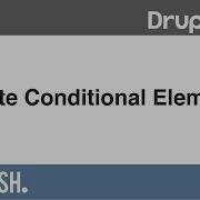Using Webform In Drupal 8 2 1 Create Conditional Elements
