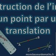 Construction De L Image D Un Point Par Une Translation