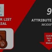 09 ATTRIBUTE HOLDER Modifier 3DS MAX TAMIL