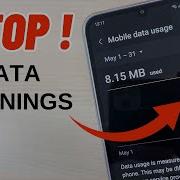 How To Remove DATA WARNING Notifications On Samsung Galaxy Phones