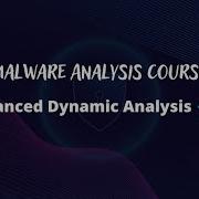 Advanced Dynamic Malware Analysis Semi Course