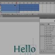 Flash CS6 102 Creating Animation 16 Distribute To Layers