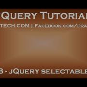 JQuery Selectable Filter