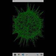 Create A COVID 19 Like Structure By Using Turtle Python Programming L Shorts Python Graphics