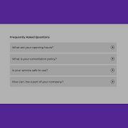 FAQ Accordion Animation With Html Css And Javascript Faq Accordion With Html Css And Javasript