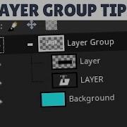 How To Use Group Layers In GIMP