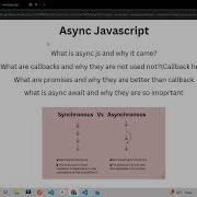 04 Async Js Callback Promises Async Await Part 4