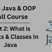 Что такое объекты и классы в ООП Основы Java и ООП Полный курс часть 2