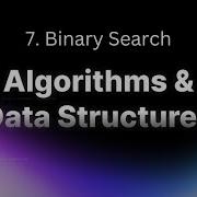7 Binary Search JAVASCRIPT