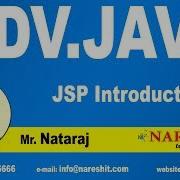 JSP Introduction Advanced Java Tutorial Mr Nataraj