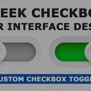 Sleek Checkbox User Interface Design Custom Checkbox UI Design Using HTMl CSS And Javascript