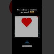 Heart Symbol Using Python Turtle Python Love Pythonturtle
