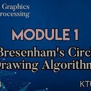Bresenham S Circle Drawing Algorithm CGIP Module1 CST 304 KTU S6 CSE Part 7 Ktu 2019 Scheme Cse