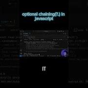 Javascript Optional Chaining Explained In 60 Seconds Shorts Coding Chatgpt
