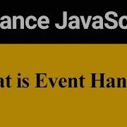 Event Handler In JavaScript Hindi
