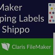 FileMaker Shipping Labels With Shippo
