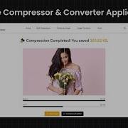 Image Compressor Converter Web App Built With Next Js Tailwind CSS Demo Source Code Link