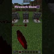 Firework Show In Minecraft Shorts Minecraft