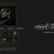 Dark Interactive Carrd Tutorial Wonyologist