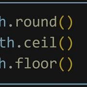 JavaScript Math Ceil Math Floor And Math Round Functions Explained