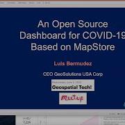 GeoDC 2020 06 Luis Bermudez An Open Source Dashboard Based On MapStore