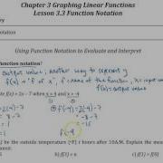 3 3 Function Notation