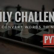 How To Convert Words To Numbers In Python Daily Challenge Python Convert Words Number