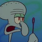 Squidward Tries To Blow A Bubble