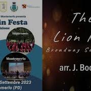 The Lion King Broadway Selections Arr Jay Bocook