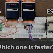 Raspberry Pi Pico VS ESP32 S2 Speed Comparison Benchmark Using CircuitPython