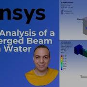 ANSYS Tutorial Modal Analysis Of A Submerged Beam Modal Acoustics