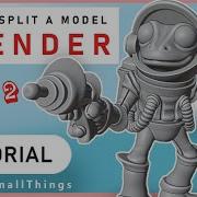 Как разделить объекты в Blender Плоскости и логическое различие