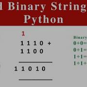 How To Add Binary Numbers In Python