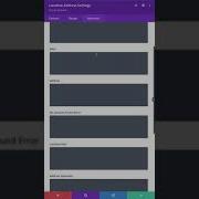 Custom CSS Advanced Tab Divi Address Map Setting