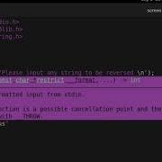 C Programming Reversing String Inputs W Malloc Pointers Via VIM GNU SCREEN