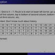Route Cipher