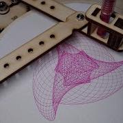 Cycloid Drawing Machine Higher Dimension DuoGraph