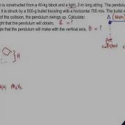 Collisions With Pendulums Example 1