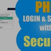 PHP Login Signup Website With Basic Security MYSQL CSRF Tokens Prepared Statements More