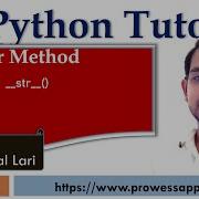 83 Dunder Method Magic Method Special Method In Python Str Method