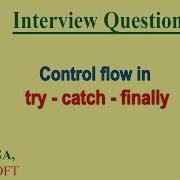 Control Flow In Try Catch Finally Java Exception Handling