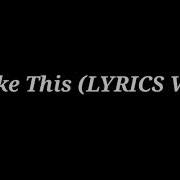 NF Like This LYRICS