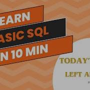 SQL JOINS LEFT ANTI JOIN Detailed Explanation SQL Tutorial Part 21