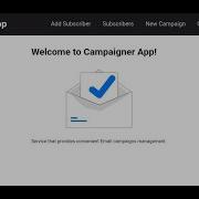 Email Campaigns Application REACT Emailjs