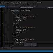 ASP NET 5 WEB API Development 11 Seed Data In Tables