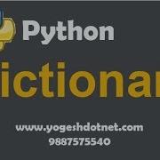 Python Dictionary Tutorial In Hindi Advanced Lecture 6