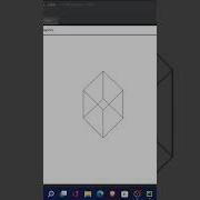 Cube Shape Using Turtle Python Shorts Subscribe