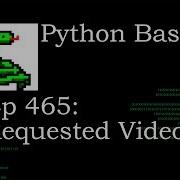 Python Basics Requested Video Image Randomly Moving Pygame